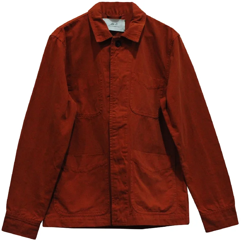 Savings Alert Mr. P Work Jacket in Orange Cotton