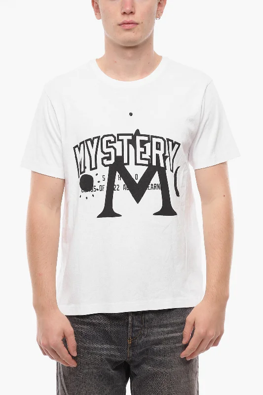 MSFTSrep Printed MYSTERY SCHOOL Crew-neck T-Shirt