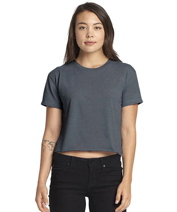 Weekend Bargains to Celebrate N5080 - Next Level Ladies Festival Cali Crop T-Shirt