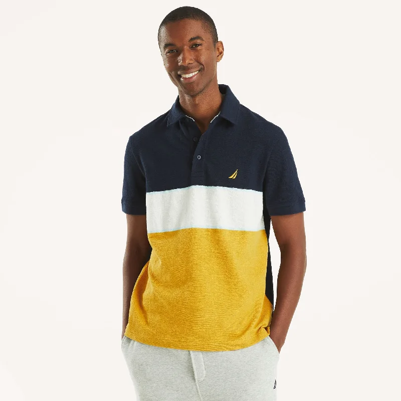 Weekend Bargains to Love Nautica Mens Classic Fit Colorblock Polo