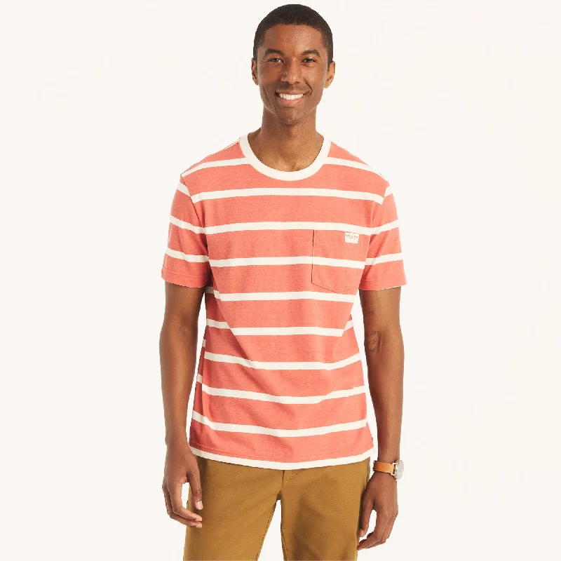 Weekend Deals That Impress Nautica Mens Nautica Jeans Co. Striped T-Shirt
