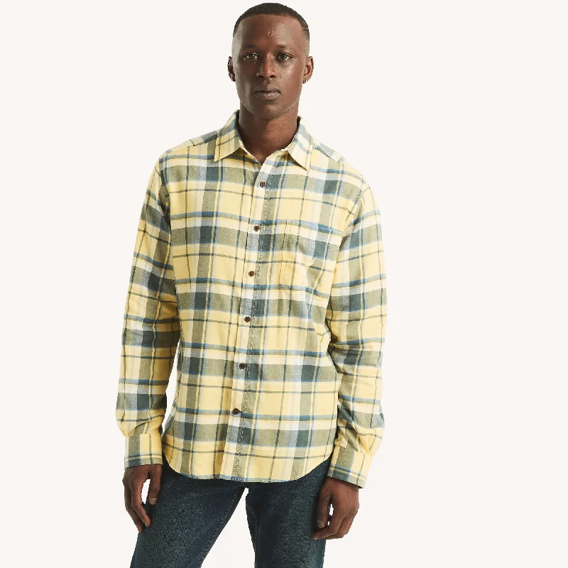 Mega Sale Nautica Mens Plaid Shirt