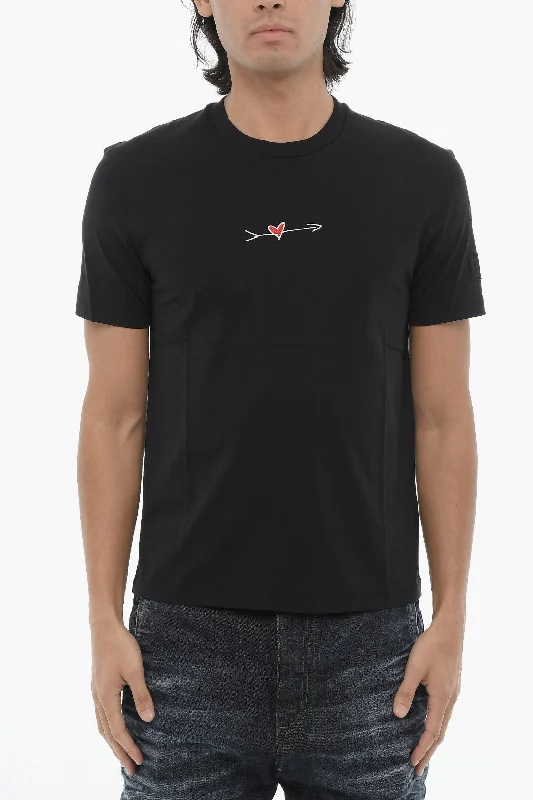 Neil Barrett Slim Fit CUPID Crew-neck T-Shirt