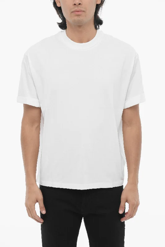 Neil Barrett Solid Color Easy Fit Crew-neck T-Shirt