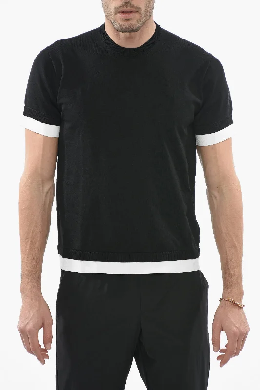 Neil Barrett T-Shirt with Contrasting Edges