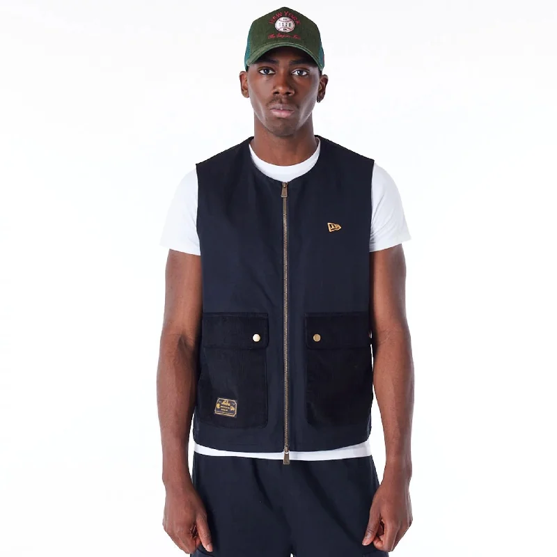 New Era Black Utility Vest Top