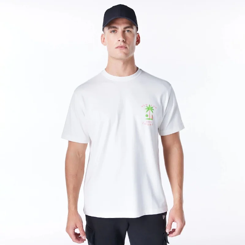 New Era Korea Surf Lounge White T-Shirt