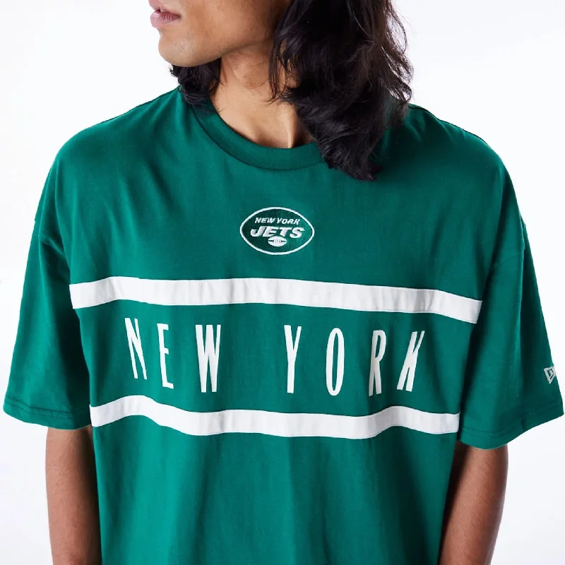 New York Jets NFL Drop Shoulder Green Drop Shoulder T-Shirt