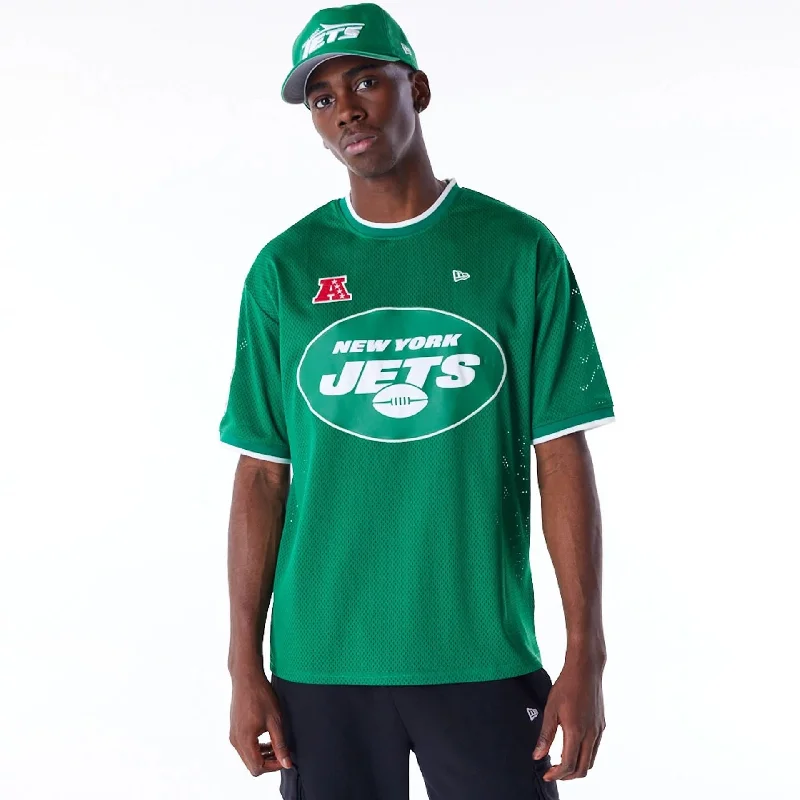 New York Jets NFL Mesh Green Oversized T-Shirt