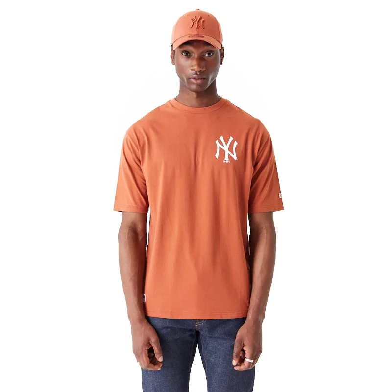 New York Yankees MLB World Series Brown Oversized T-Shirt