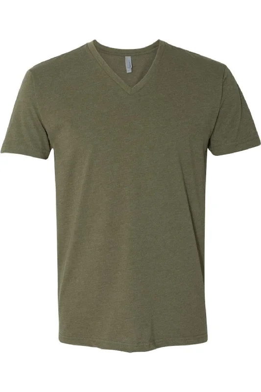Shop and Save Next Level Unisex CVC V-Neck T-Shirt