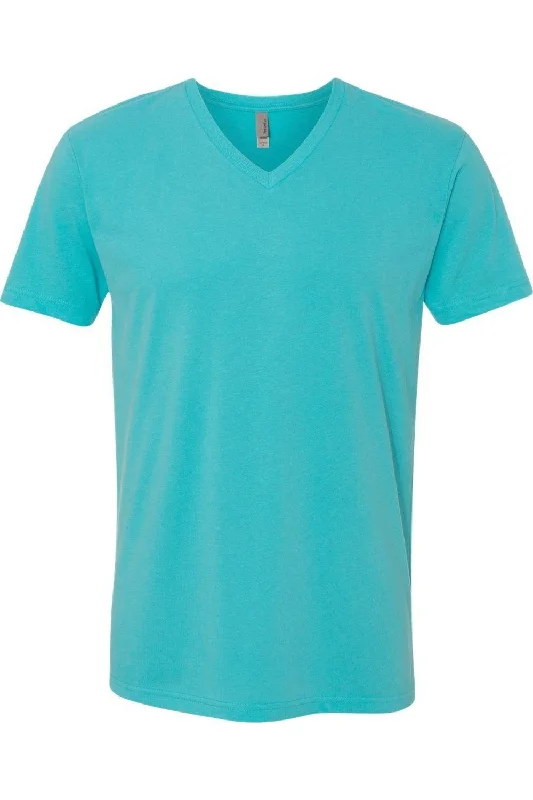 Major Savings Next Level Unisex Sueded V-Neck T-Shirt