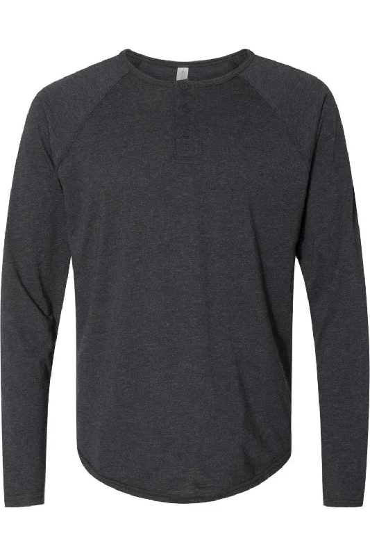 Great Bargains Next Level Unisex Triblend Henley