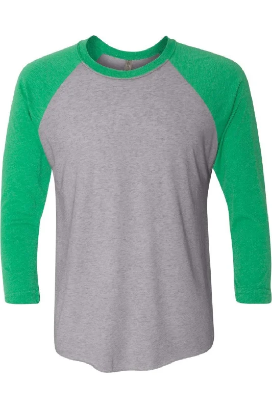Price Slash Next Level Unisex Triblend Three-Quarter Raglan T-Shirt