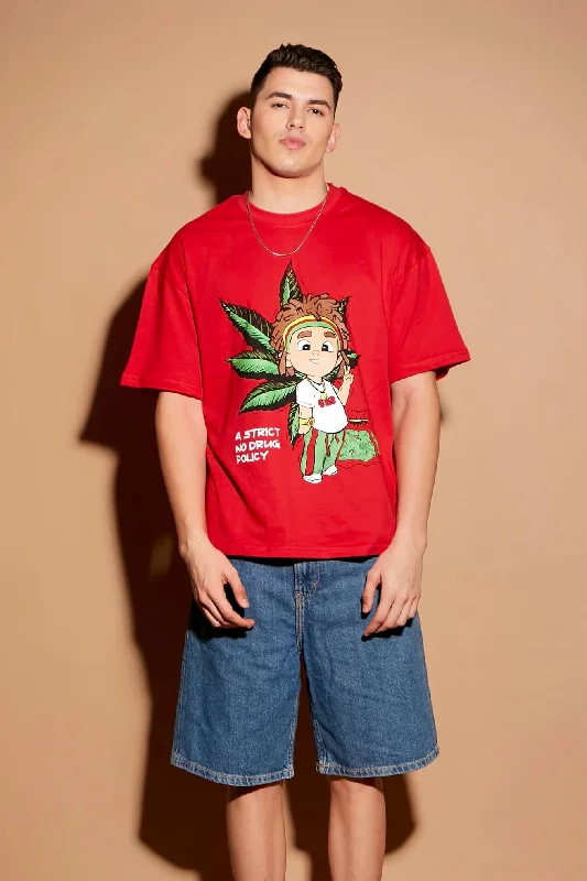 Price Reduction No Drug Oversized T-shirt