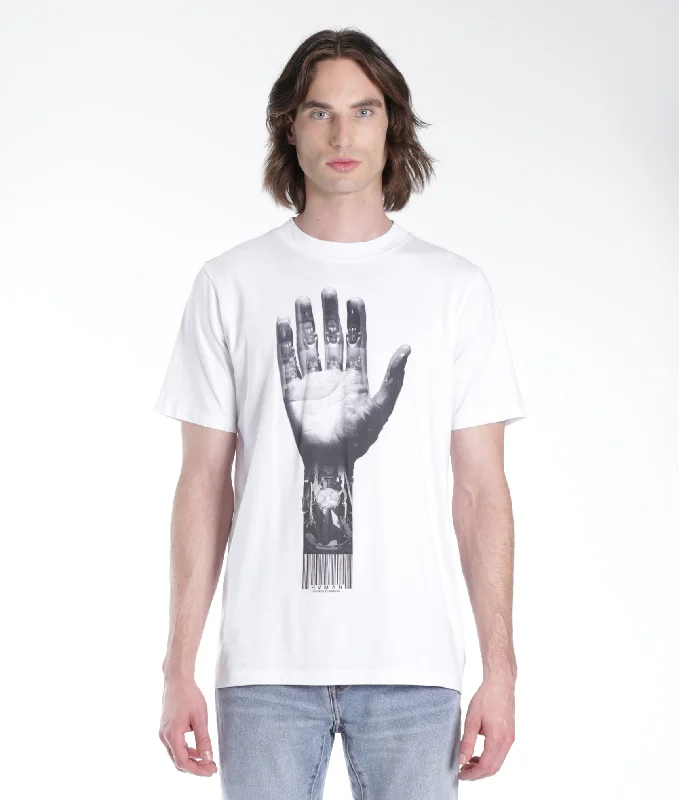 Weekend Savings Bonanza Novelty Tee Hand In White