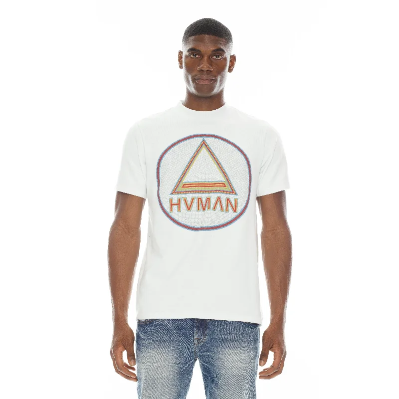 Weekend Savings Bonanza Novelty Tee "Mosaic" In White