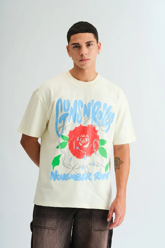 Unbeatable Deal November Rain Oversized T-shirt