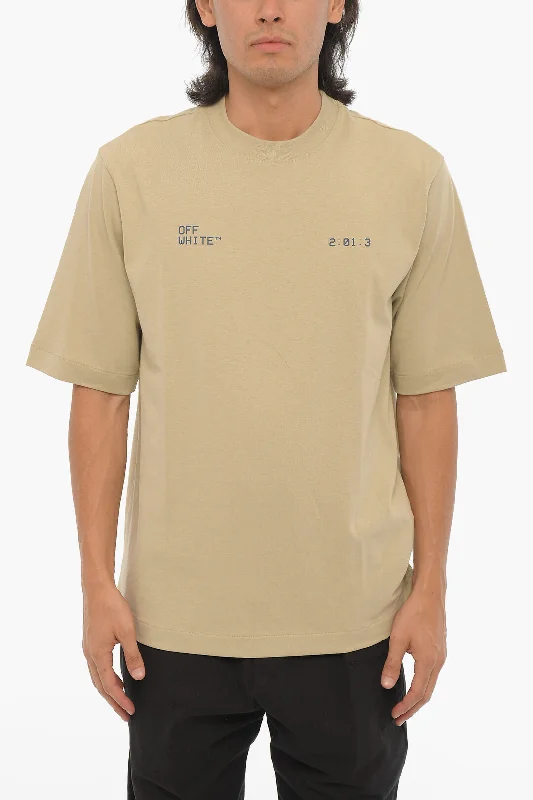 Off-White Printed SKATE Crew-neck T-Shirt