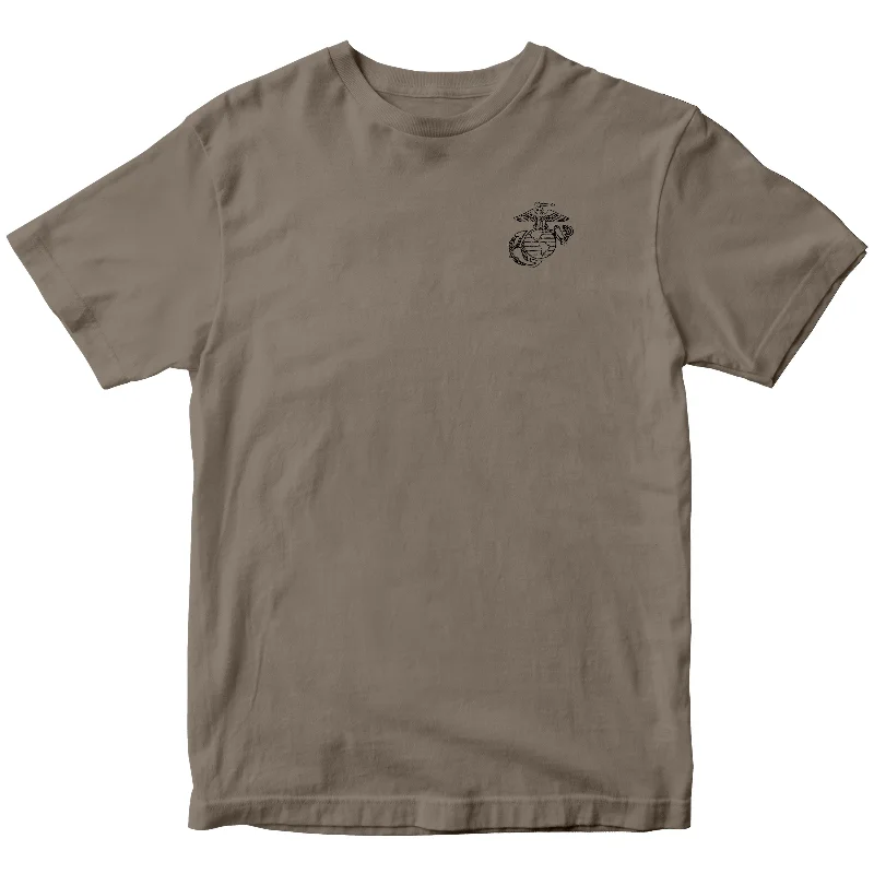 Bonus Savings Closeout Rustic EGA Chest Seal Coyote Tee