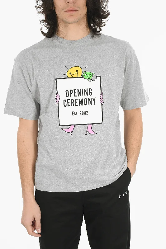 Opening Ceremony Crew Neck LIGHT BULB BOX Cotton T-Shirt