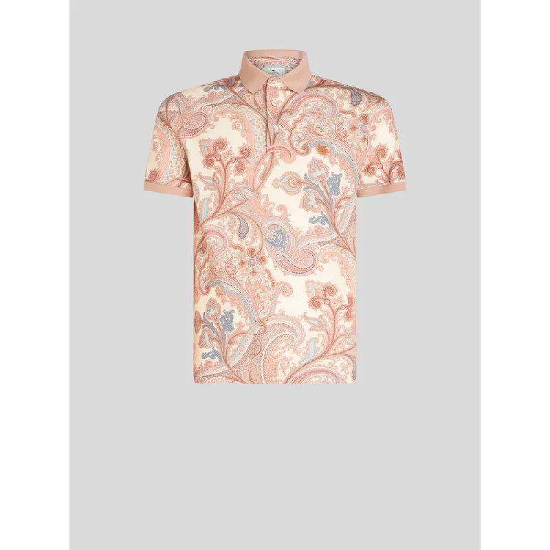Hurry In ORNAMENTAL PAISLEY POLO SHIRT