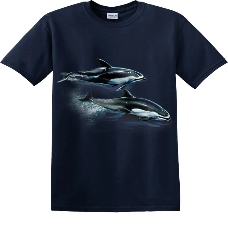 Best Bargains Adult Pacific Dolphins T-Shirt