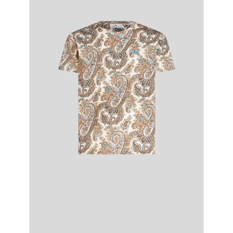 Closeout Deal PAISLEY COTTON T-SHIRT