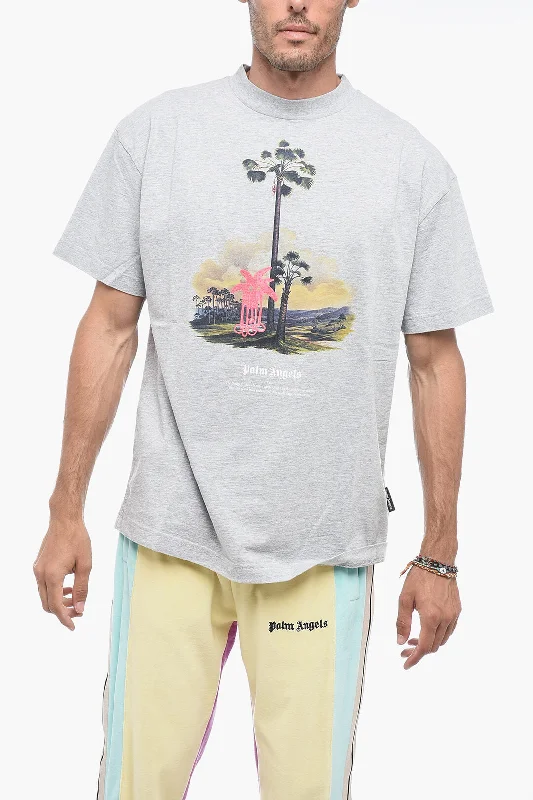 Palm Angels DOUBY LOST IN AMAZONIA T-Shirt with Embossed Print