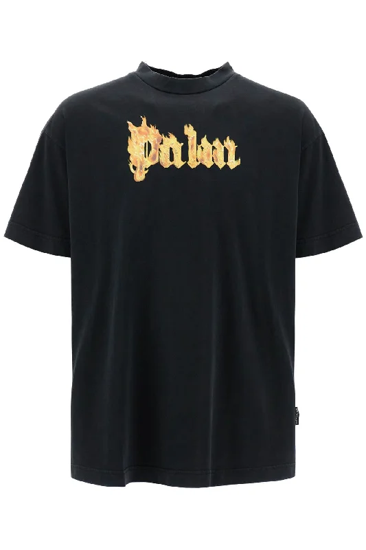 Palm Angels Men's 'Burning Logo T-Shirt