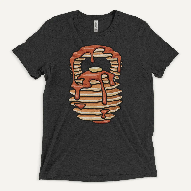 Pancakes Kettlebell Design Men’s Triblend T-Shirt