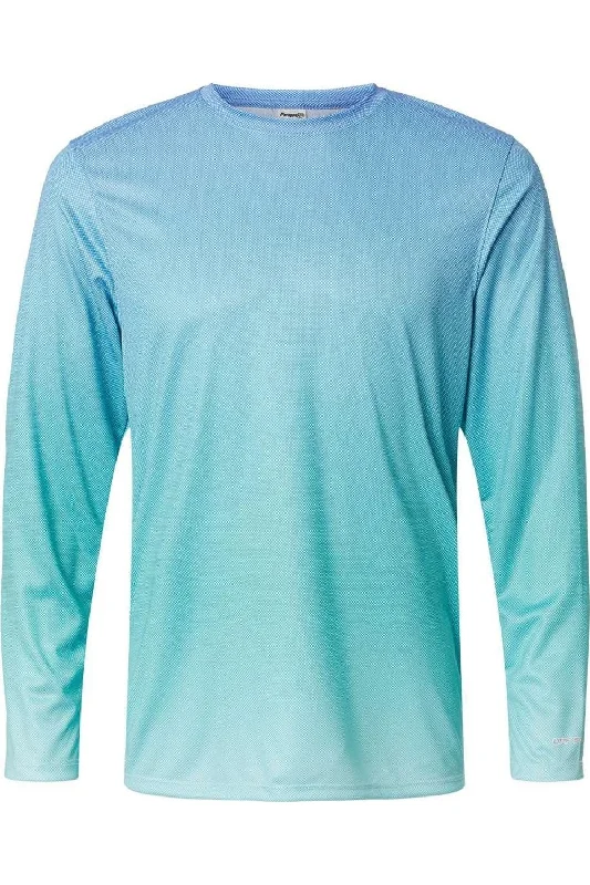 Weekend Specials Just for You Paragon Barbados Performance Pin Dot Long Sleeve T-Shirt