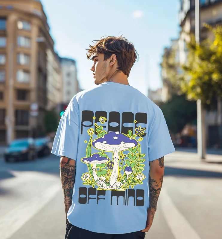Weekend Savings Bonanza Peace of Mind Dutch Canal Oversized Back Graphic Printed Tshirt