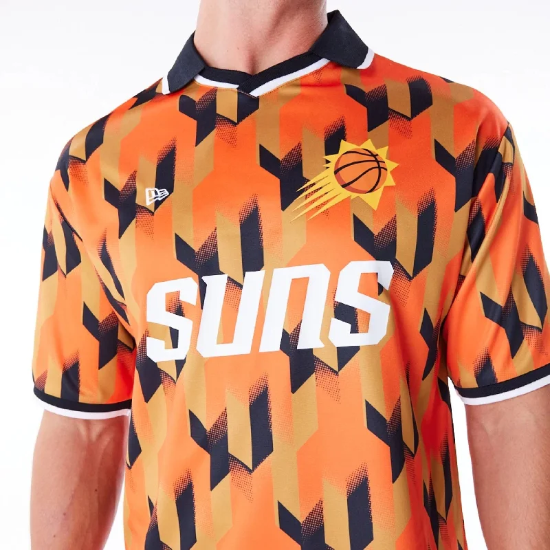 Phoenix Suns NBA Soccer Orange T-Shirt