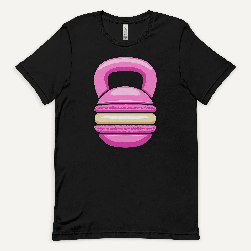 Pink Macaron Kettlebell Design Men’s Standard T-Shirt