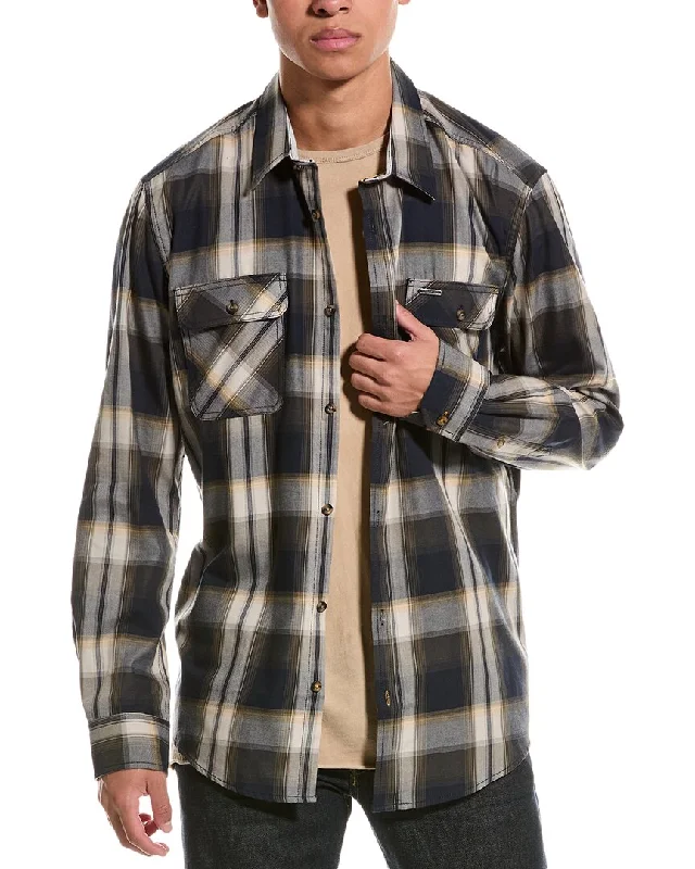 Point Zero Light Brush Flannel Shirt