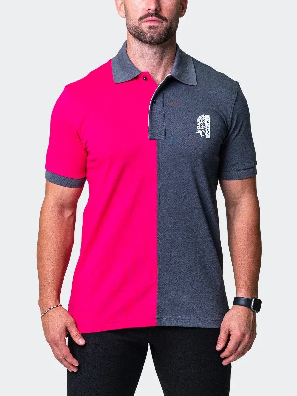 Final Sale Polo MozartSplitFushia Grey
