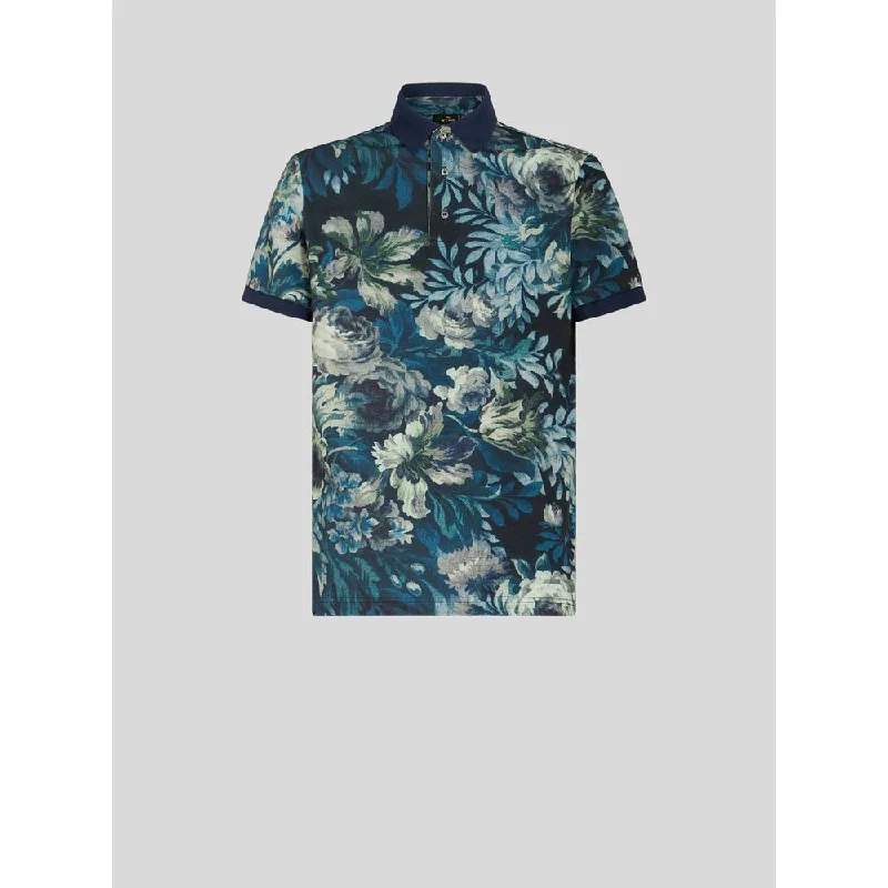 Crazy Deal POLO SHIRT WITH FLORAL PRINT