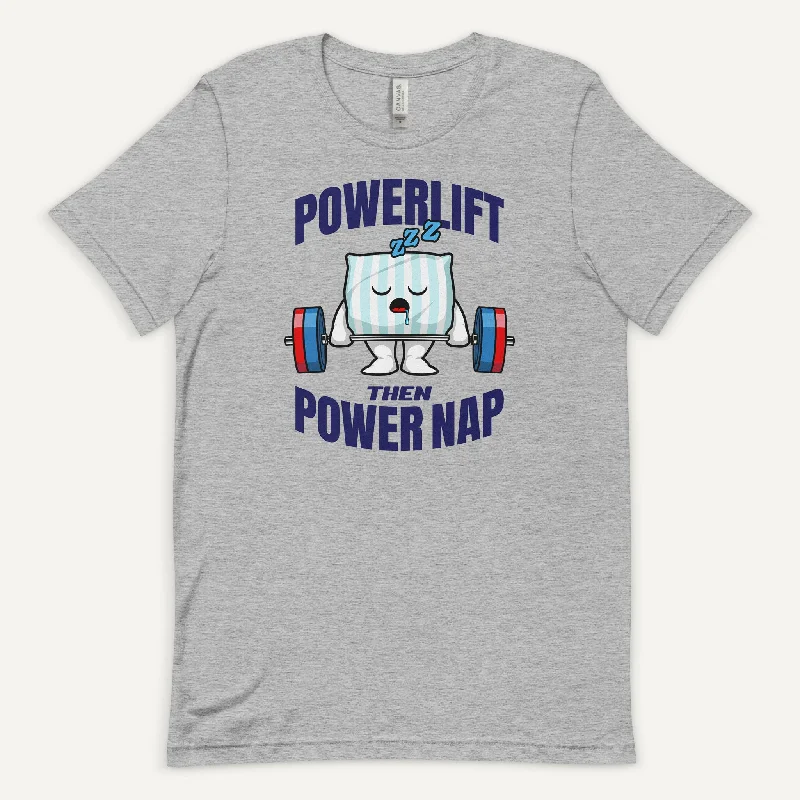 Powerlift Then Power Nap Men’s Standard T-Shirt