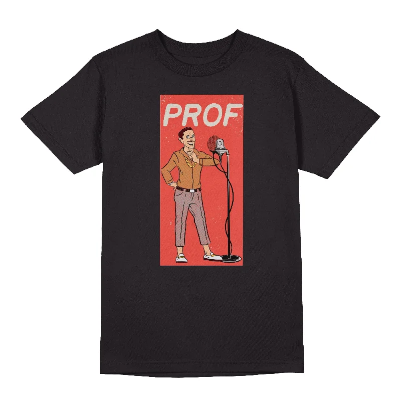 Time-Limited Offer PROF "Comic" Black T-Shirt
