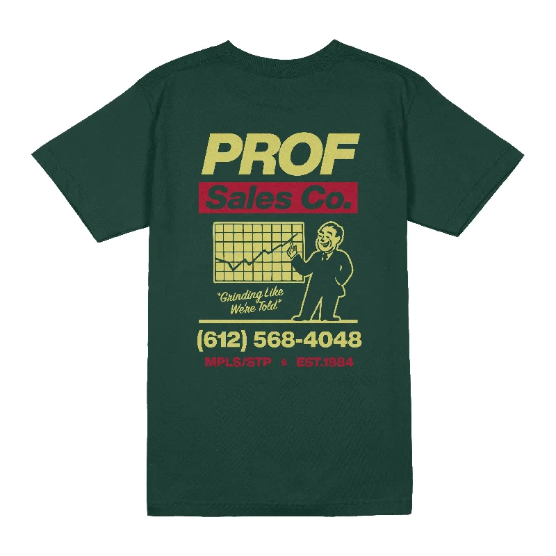 Hurry In PROF "Sales Co" Green T-Shirt