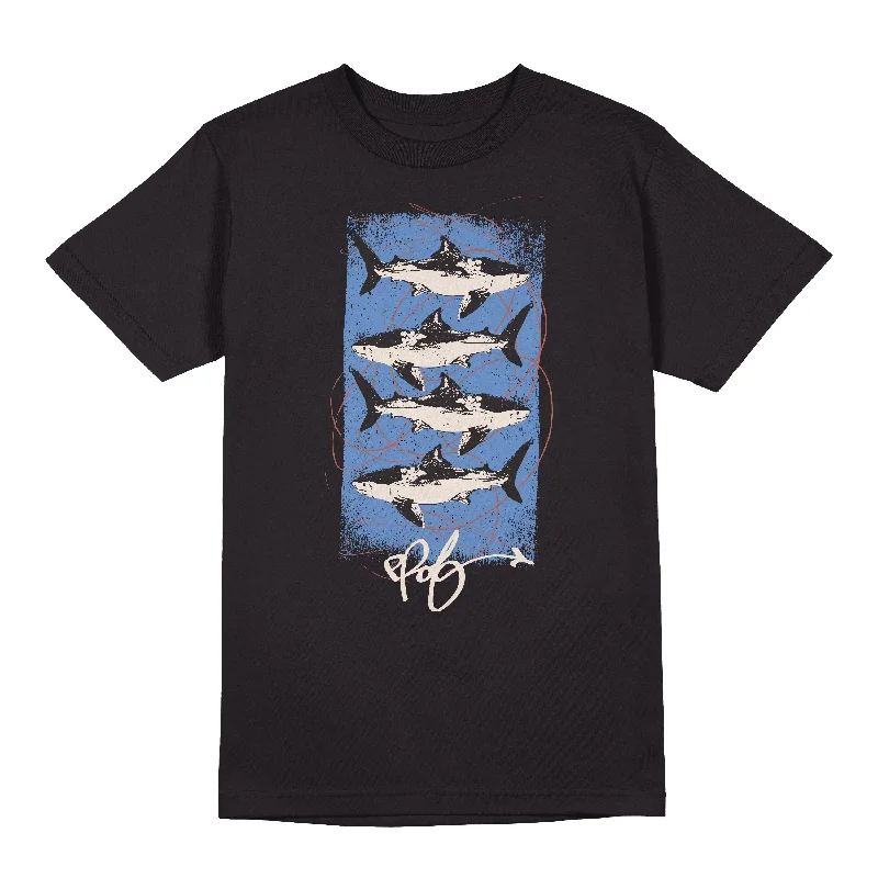 Don't Wait PROF "Sharks" Black T-Shirt