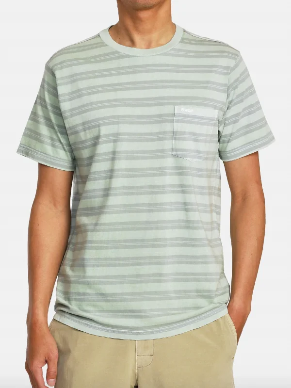 Ptc Stripe T-Shirt In Green Haze