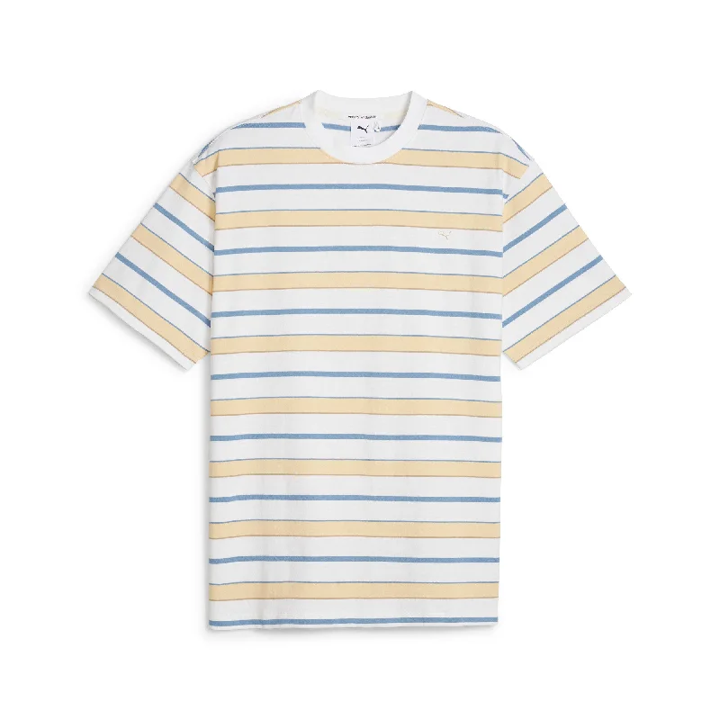 PUMA Men's MMQ Striped Tee