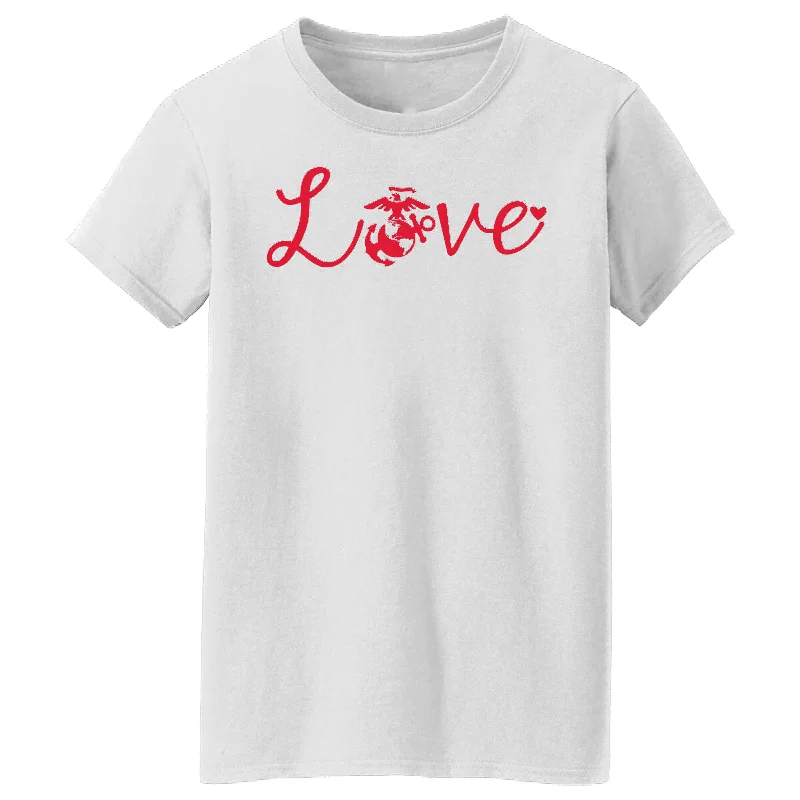 Massive Deal Red Love EGA Women's Tee