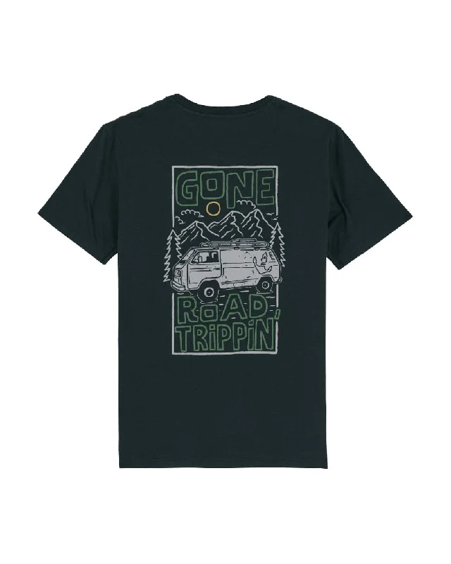TIME-Limited Offer Road Trippin Organic T-Shirt - Black