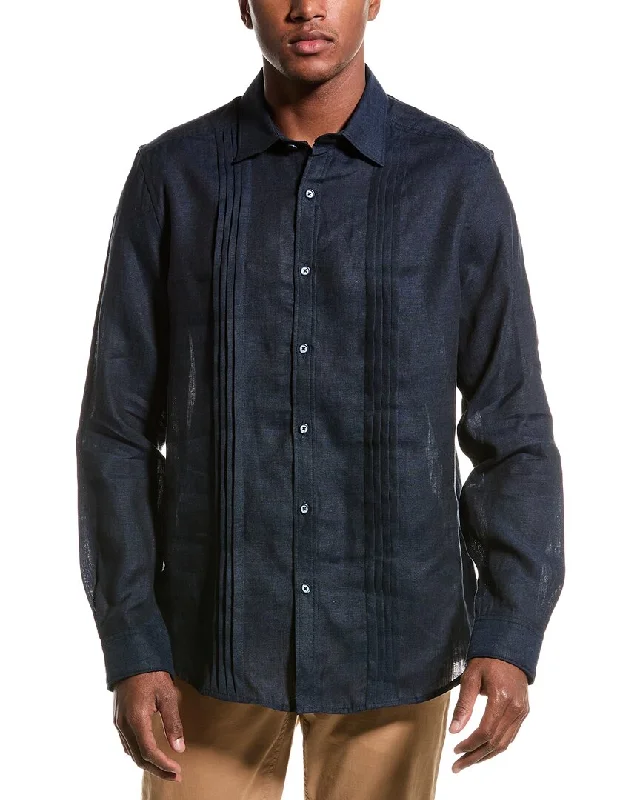 Limited Offer Robert Graham Baradero Linen Shirt