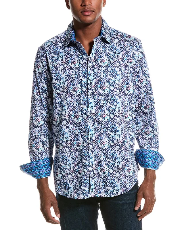 Special Buy Robert Graham Clarke Classic Fit Woven Shirt