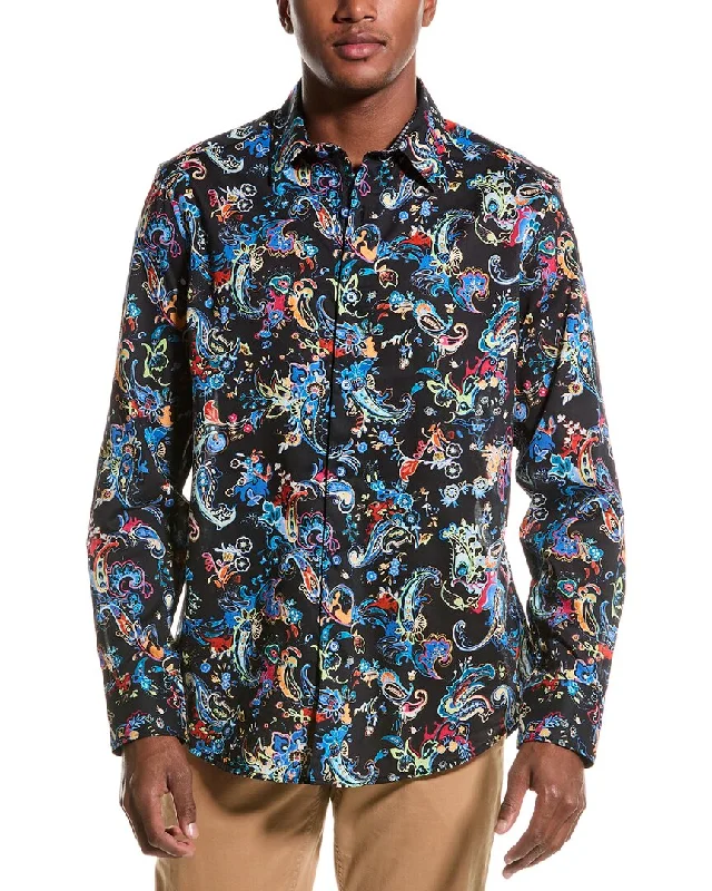 Final Offer Robert Graham Electric Reef Classic Fit Woven Shirt