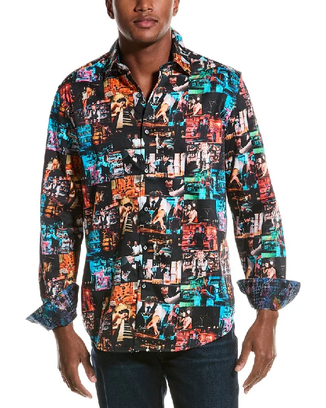 Massive Savings Robert Graham Novak Classic Fit Woven Shirt